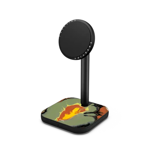 Volcanic Flare PowerThru 2-in-1 Charging Stand