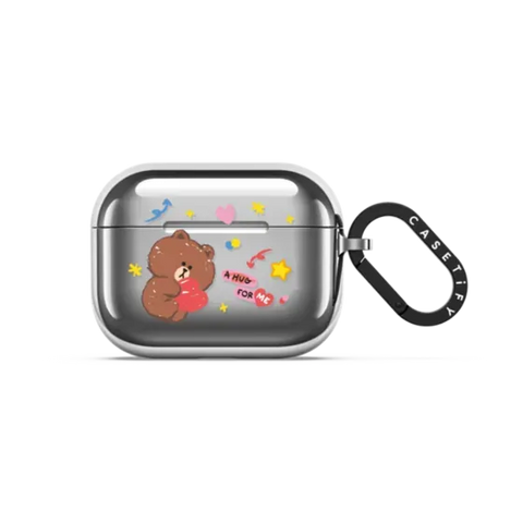 LINE FRIENDS BROWN Earbuds Case