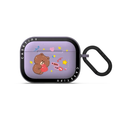 LINE FRIENDS BROWN Earbuds Case