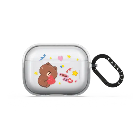 LINE FRIENDS BROWN Earbuds Case