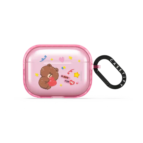 LINE FRIENDS BROWN Earbuds Case