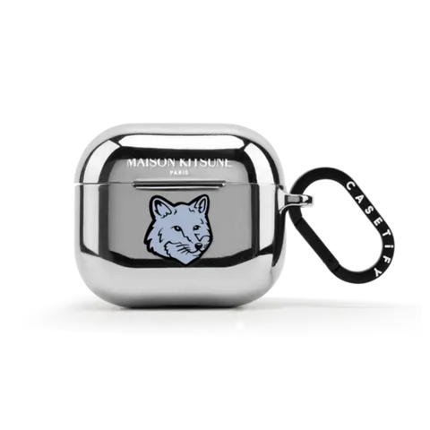 Maison Kitsuné Pure Blue Fox Head Earbuds Case