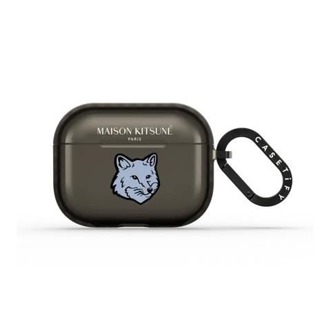 Maison Kitsuné Pure Blue Fox Head Earbuds Case
