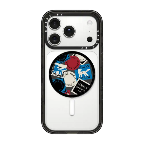 Maison Kitsuné Art Gallery Fox Sticker Gripstand