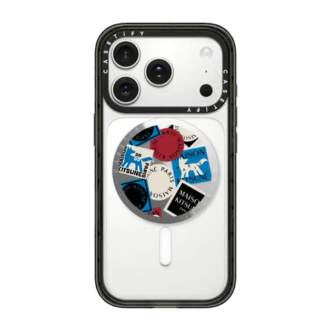 Maison Kitsuné Art Gallery Fox Sticker Gripstand