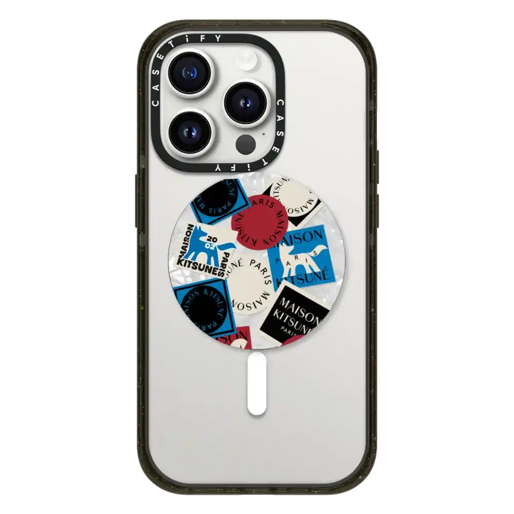 Maison Kitsuné Art Gallery Fox Sticker Gripstand
