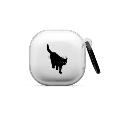 Spooky Black Cat