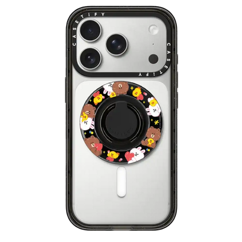 LINE FRIENDS Daily Crush Snappy Ring Holder