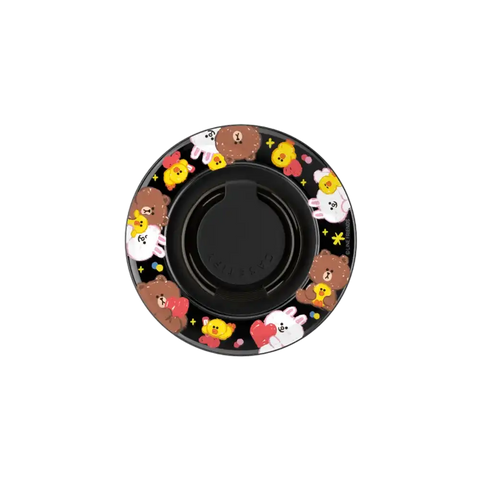 LINE FRIENDS Daily Crush Snappy Ring Holder