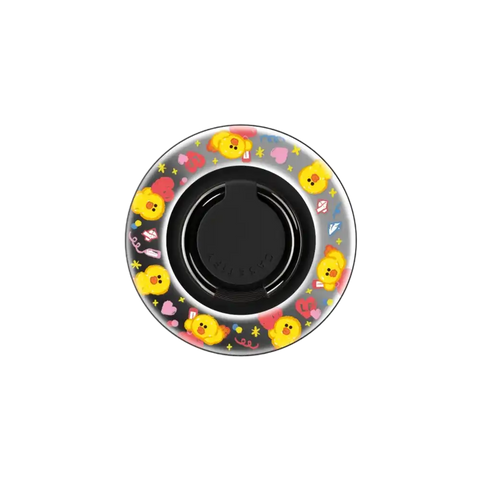 LINE FRIENDS SALLY's Love Snappy Ring Holder