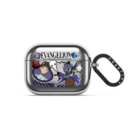 Evangelion Sticker Earbuds Case