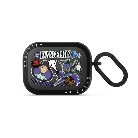 Evangelion Sticker Earbuds Case