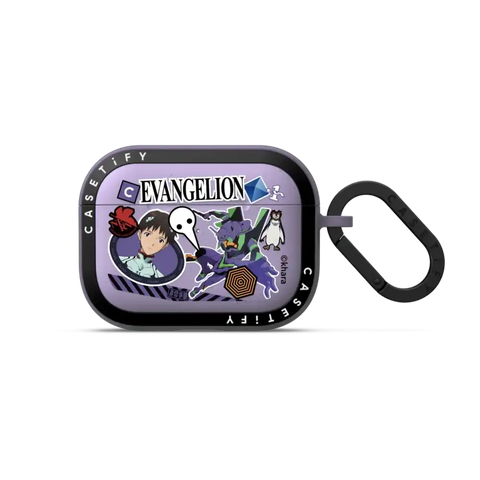 Evangelion Sticker Earbuds Case