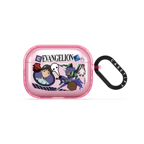 Evangelion Sticker Earbuds Case