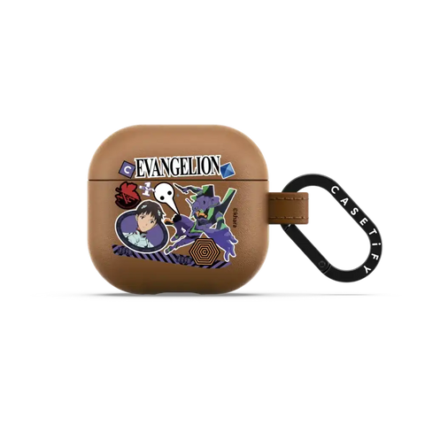 Evangelion Sticker Earbuds Case