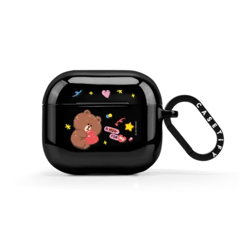 LINE FRIENDS BROWN Earbuds Case