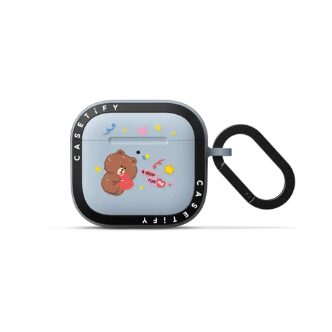 LINE FRIENDS BROWN Earbuds Case