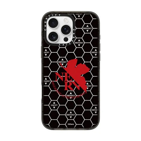 Evangelion Custom Logo Phone Case - Emergency - NERV