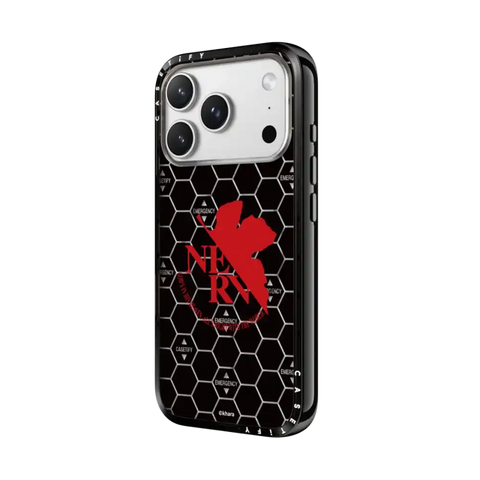 Evangelion Custom Logo Phone Case - Emergency - NERV