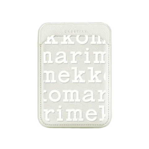Marimekko Logo Pattern  Snappy Wallet