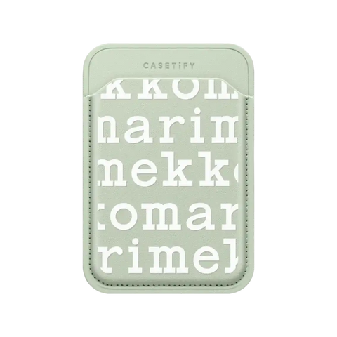 Marimekko Logo Pattern  Snappy Wallet