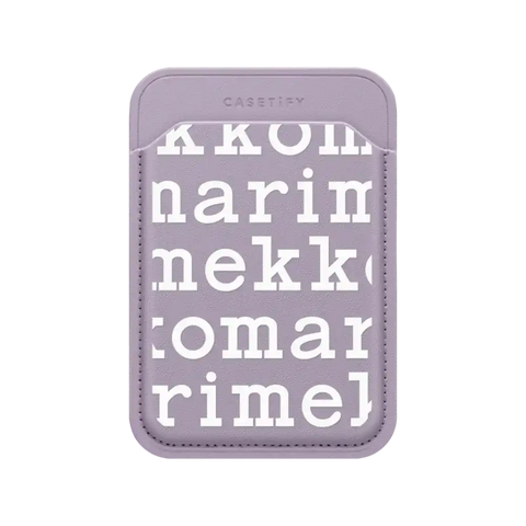 Marimekko Logo Pattern  Snappy Wallet