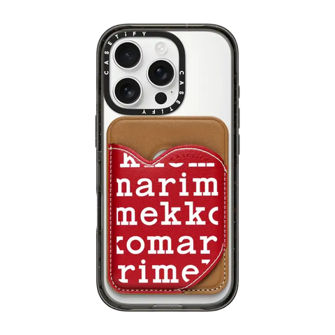 Marimekko Logo Pattern  Snappy Wallet
