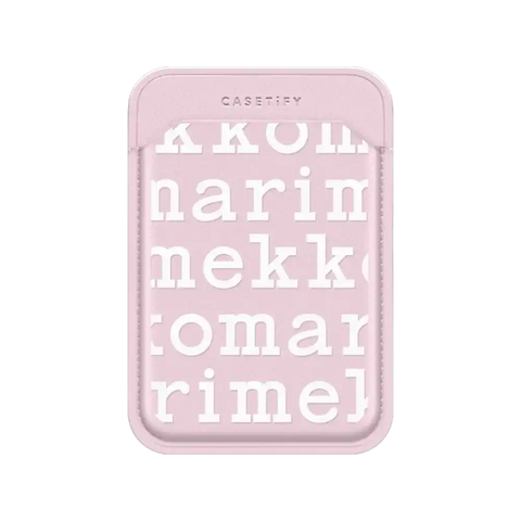 Marimekko Logo Pattern  Snappy Wallet