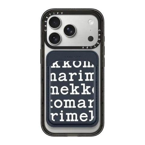 Marimekko Logo Pattern  Snappy Wallet