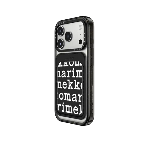 Marimekko Logo Pattern  Snappy Wallet