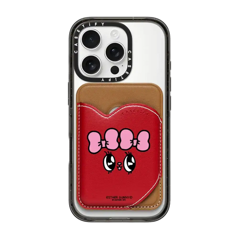 Esther Bunny Full Face magsafe wallet