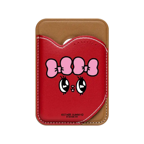 Esther Bunny Full Face magsafe wallet