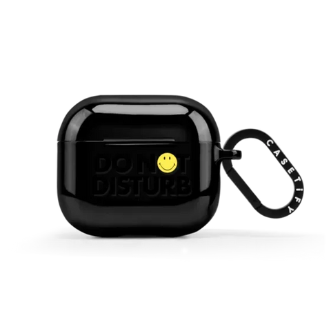 Smiley DO NOT DISTURB Earbuds Case