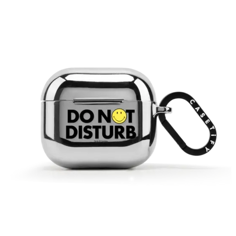 Smiley DO NOT DISTURB Earbuds Case
