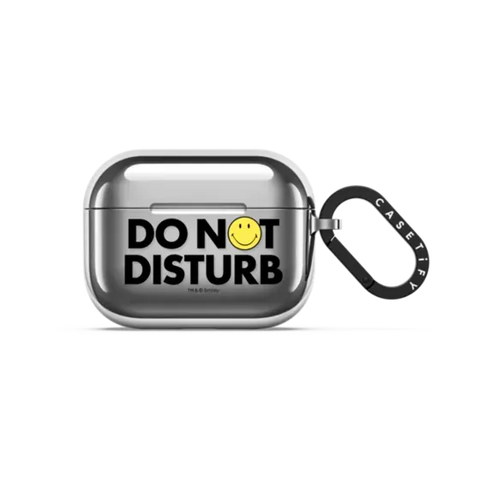 Smiley DO NOT DISTURB Earbuds Case