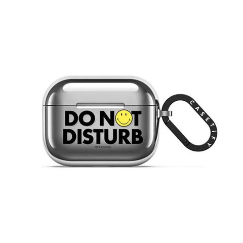 Smiley DO NOT DISTURB Earbuds Case