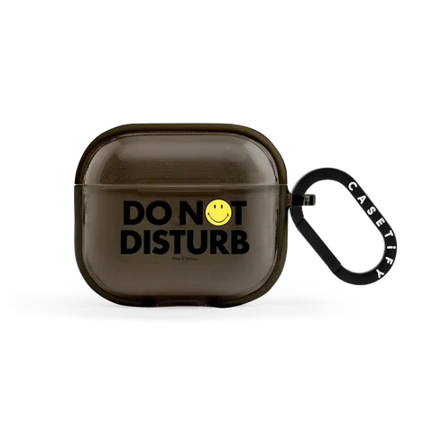 Smiley DO NOT DISTURB Earbuds Case