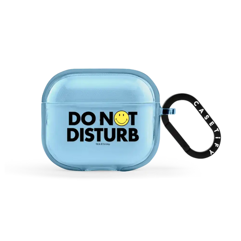 Smiley DO NOT DISTURB Earbuds Case