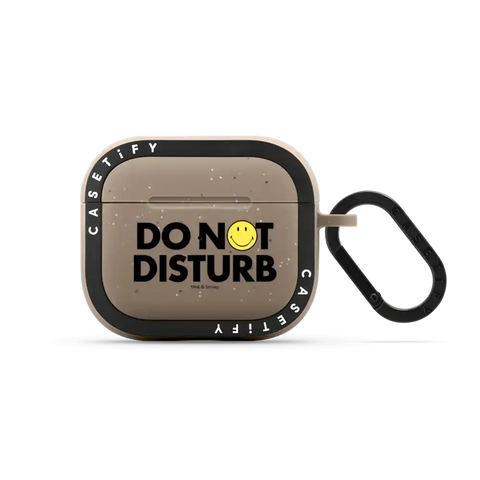 Smiley DO NOT DISTURB Earbuds Case