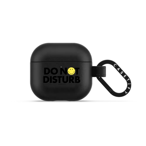 Smiley DO NOT DISTURB Earbuds Case