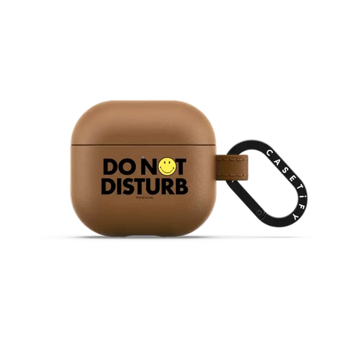 Smiley DO NOT DISTURB Earbuds Case