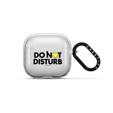 Smiley DO NOT DISTURB Earbuds Case