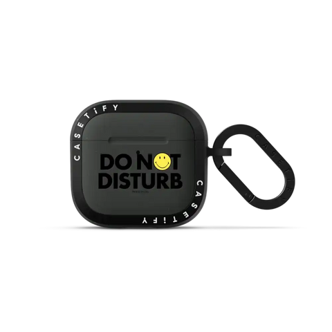 Smiley DO NOT DISTURB Earbuds Case