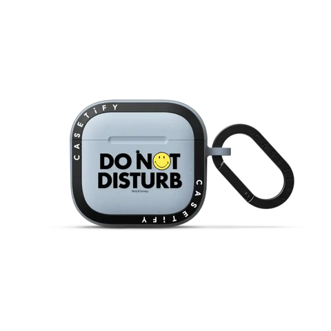 Smiley DO NOT DISTURB Earbuds Case