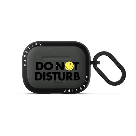 Smiley DO NOT DISTURB Earbuds Case