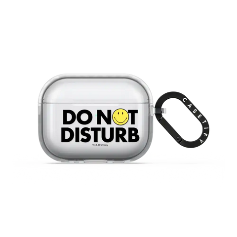 Smiley DO NOT DISTURB Earbuds Case