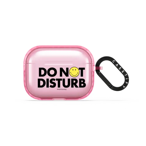Smiley DO NOT DISTURB Earbuds Case