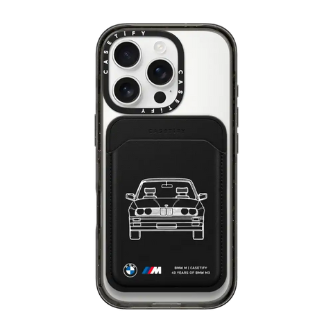 BMW M3 E30 Blueprint Snappy Wallet