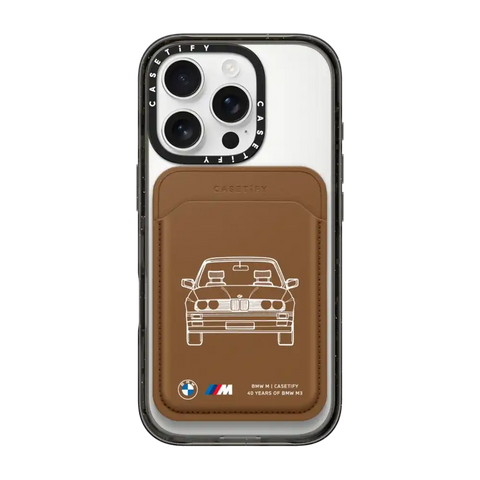 BMW M3 E30 Blueprint Snappy Wallet