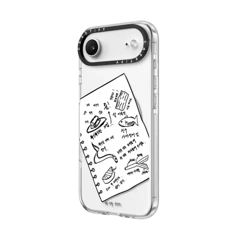 Chef Choi Kang Rok Cooking Note Case